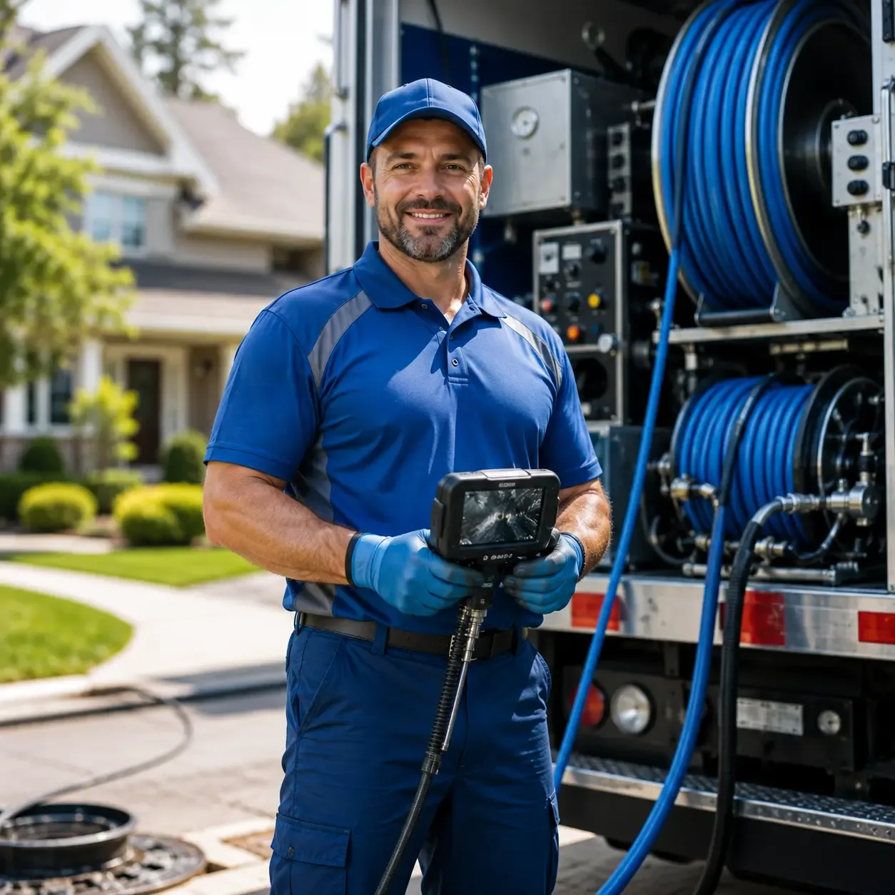 Local outdoor drain cleaning specialists in Turin, GA